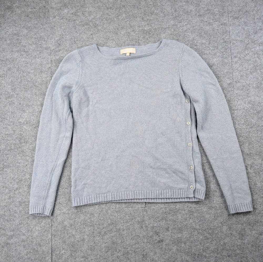 Benedetta B Sweater Womens Small Merino Wool Cashmere Italy Quiet Luxury Cozy